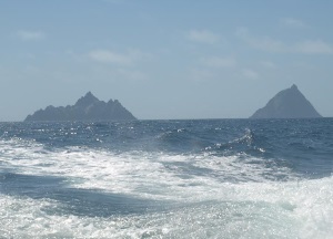 Skellig Islands (Irish: Na Scealaga)