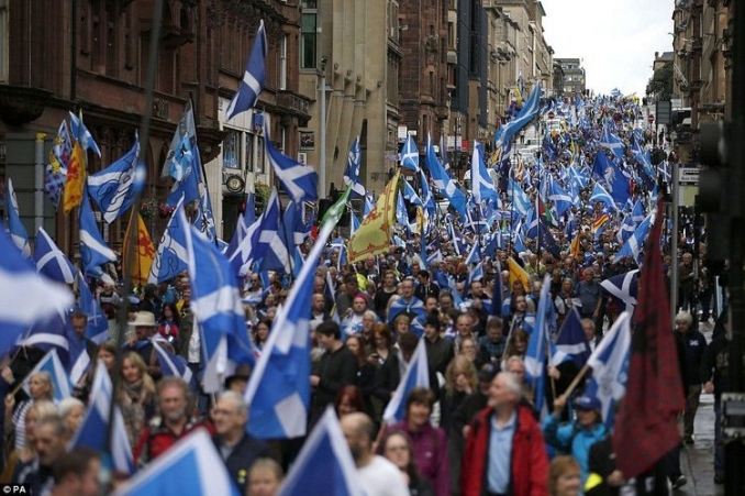 All Under One Banner march held in Scotland