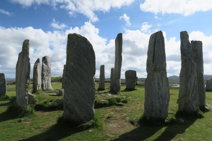 Calanais Standing Stones on Lewis in Outer Hebrides