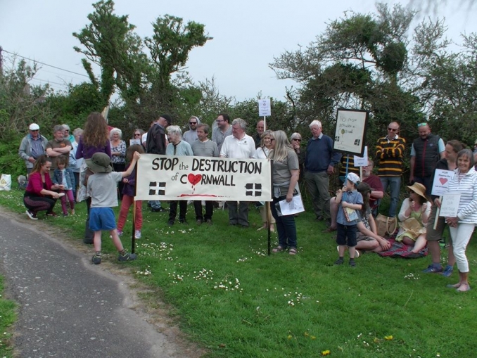 Cornish destruction protest 2