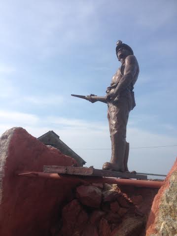 Cornish Miner statue