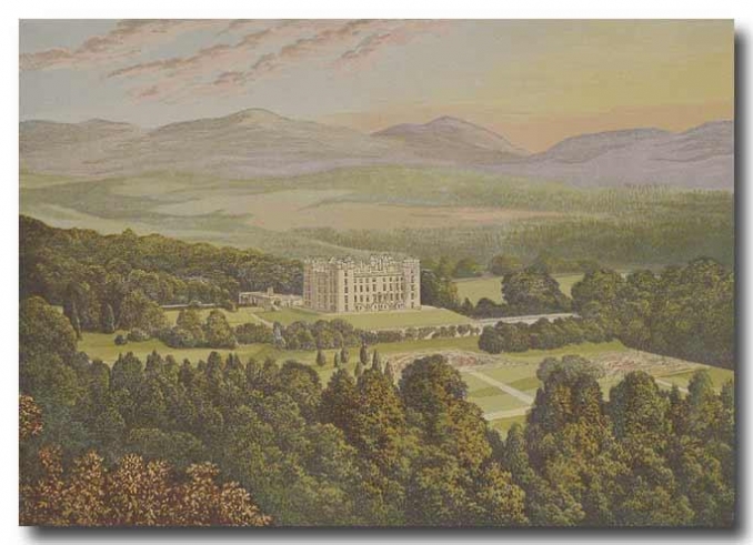 Drumlanrig Castle in 1880