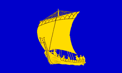 Flag of Tynwald Parliament in Isle of Man