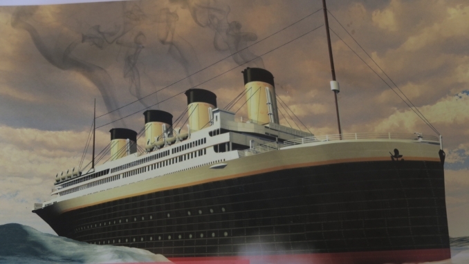 Image of Titanic from Good News magazine