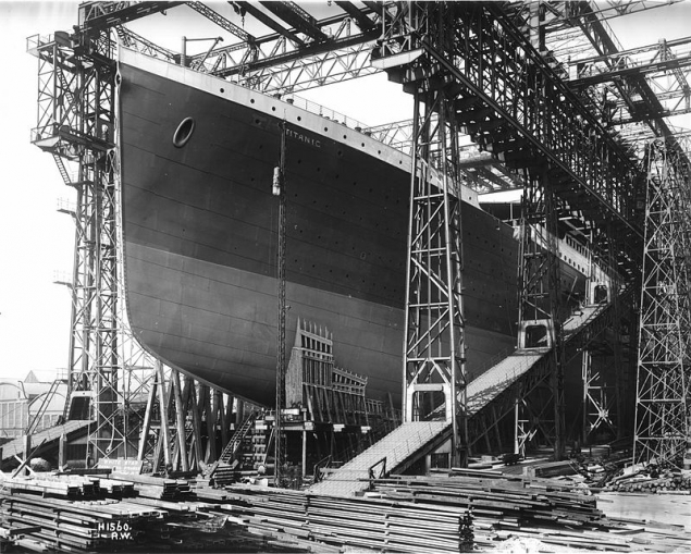 Launch of RMS Titanic