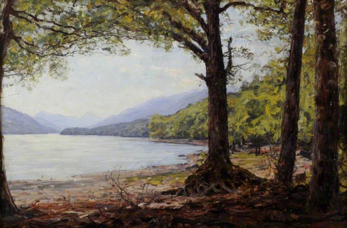 Loch Arkaig by Alexander Brownlie Docharty (1862–1940) courtesy of East Ayrshire Council.