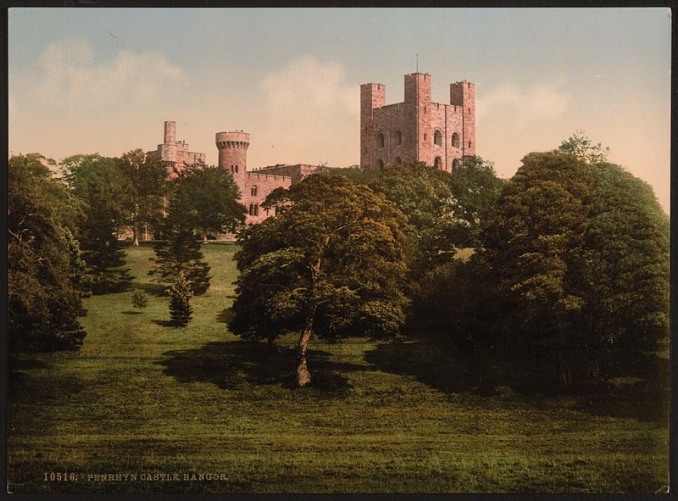 Penrhyn Castle between 1890 and 1900