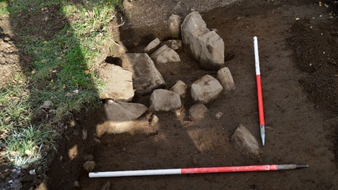Possible Iron Age structure discovered close to Kingussie. Picture: Orca