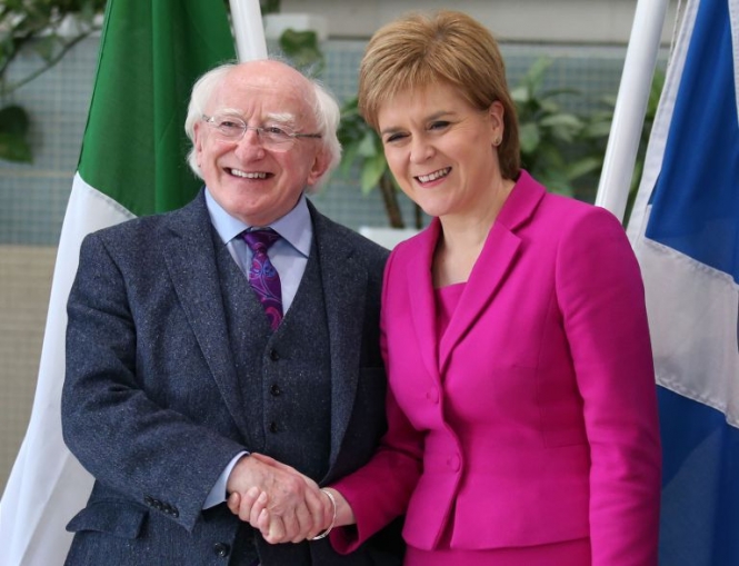 President of Ireland and Scottish First Minister