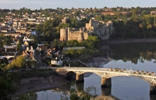 Chepstow Castle picture from Cadw