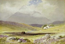 Croagh Patrick by Joseph William Carey (1859-1937) 