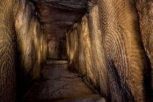 Gavrinis tomb passage carvings image courtesy of Office de tourisme de Carnac 