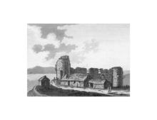 Morton Castle engraving 1798