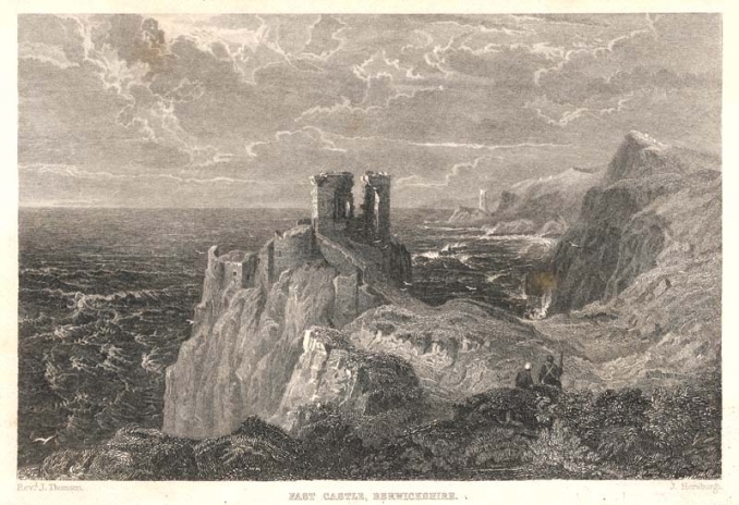 Fast Castle 19th century engraving