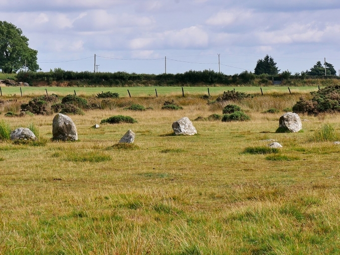 Gors Fawr Stone Circle near Mynachlog Ddu, image © Copyright Helge Klaus Rieder and released into the public domain under creative commons.