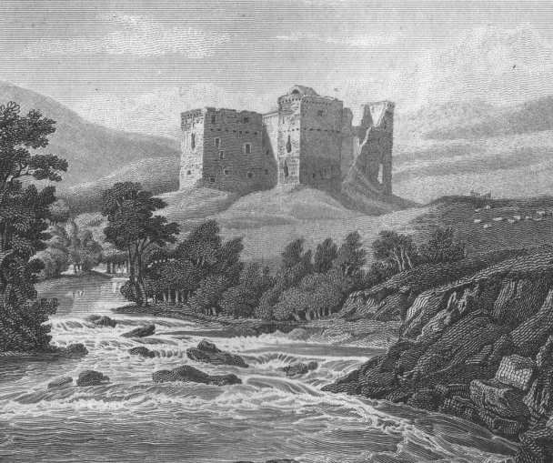 Hermitage Castle in 1814