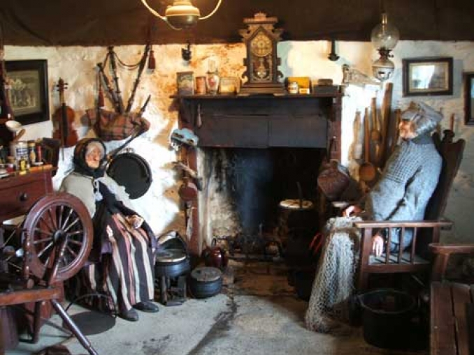 The Croft House Kitchen image courtesy of Skye Museum of Highland Life