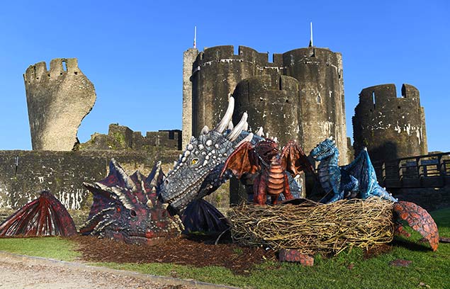 The Cadw Dragon family