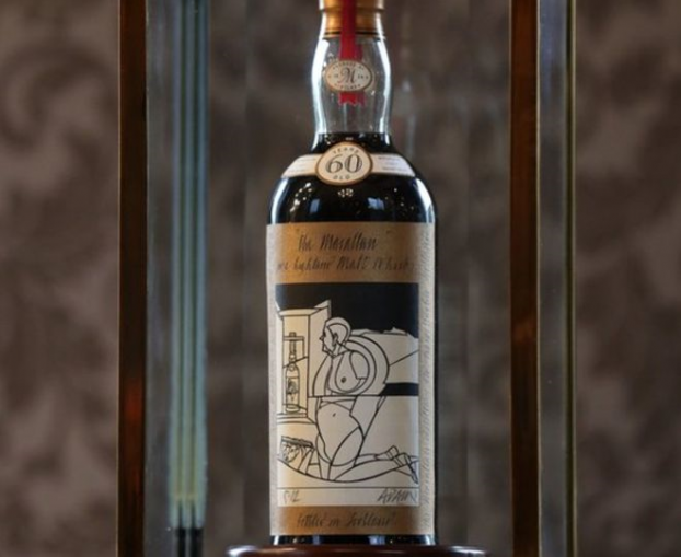 The Macallan Valerio Adami 1926 bottle of whisky